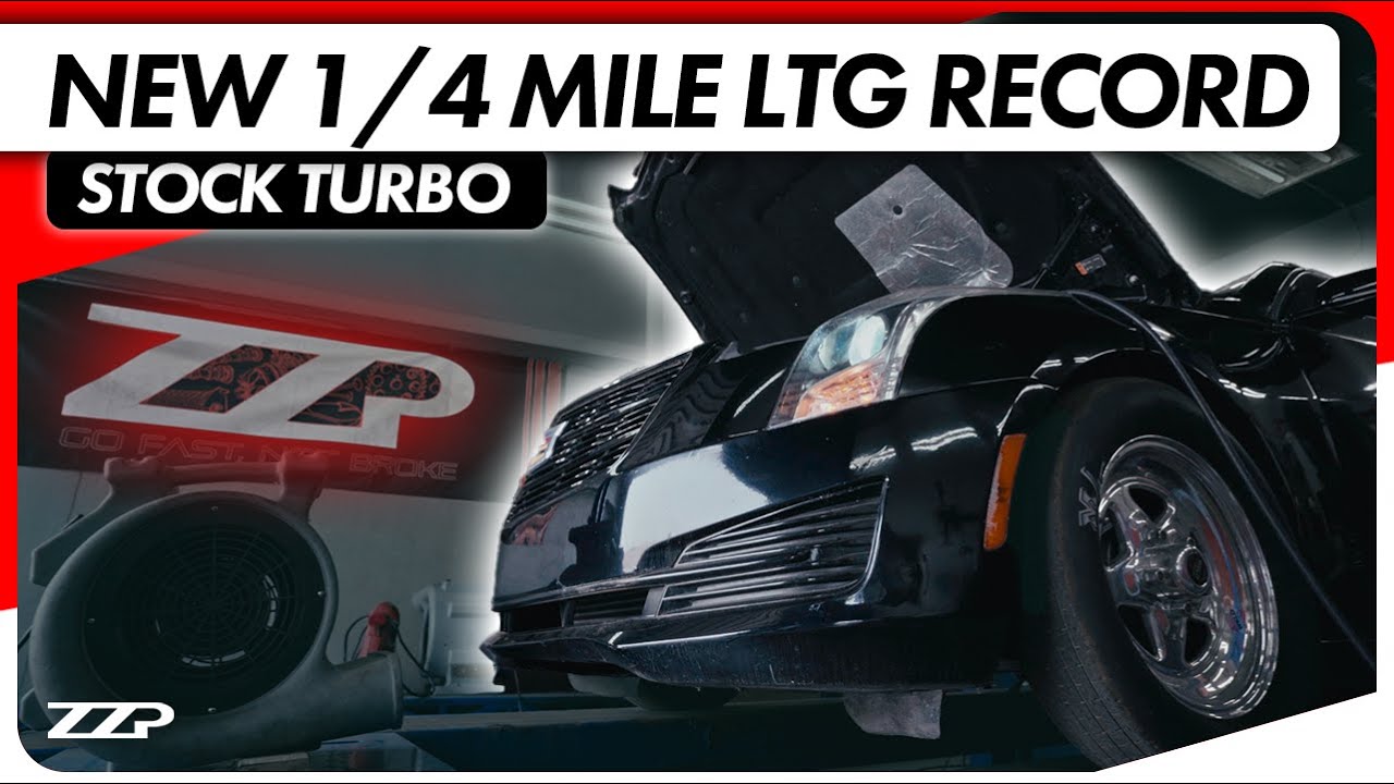 New 1/4 Mile LTG Record//On Stock Turbo