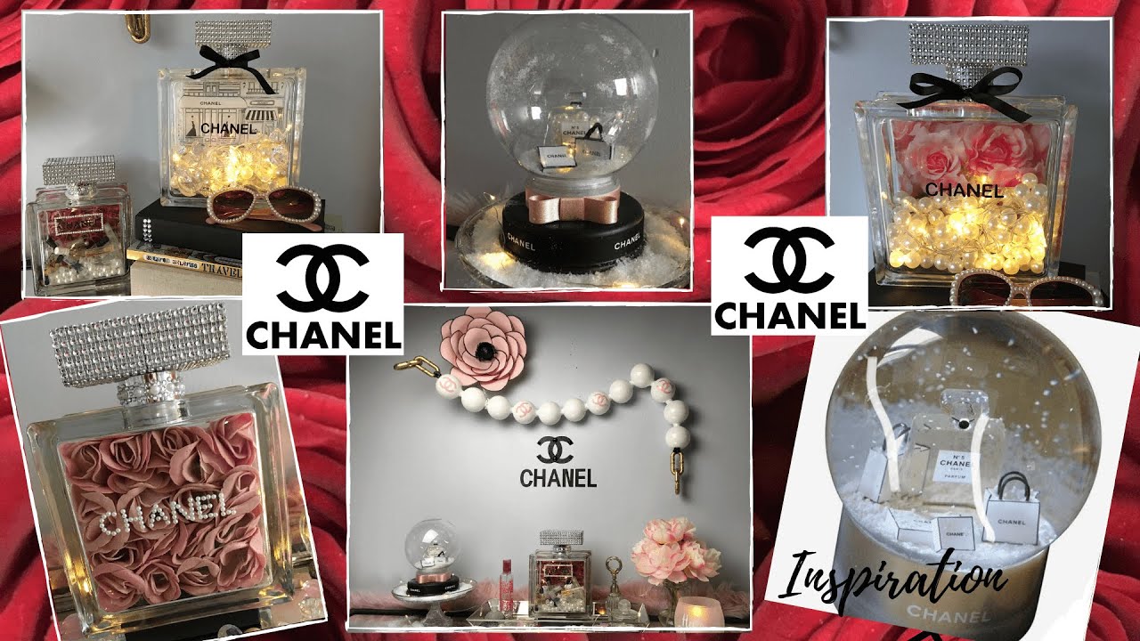 DIY DOLLAR TREE CHANEL PERFUME BOTTLES | CHANEL DUPE | MICHAEL'S | DIY HOME DECOR IDEAS