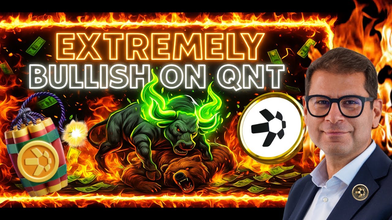 🔥Почему QNT станет самым дорогим токеном в истории криптовалют!