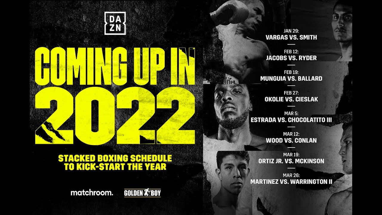 DAZN EARLY 2022 BOXING SCHEDULE - A REVIEW!!!