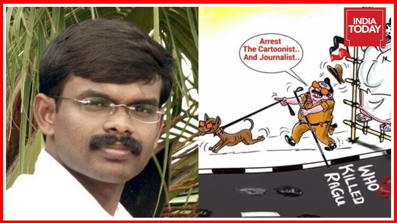 Cartoonist Bala Targets AIADMK Govt With Cartoon Over Youth's Death