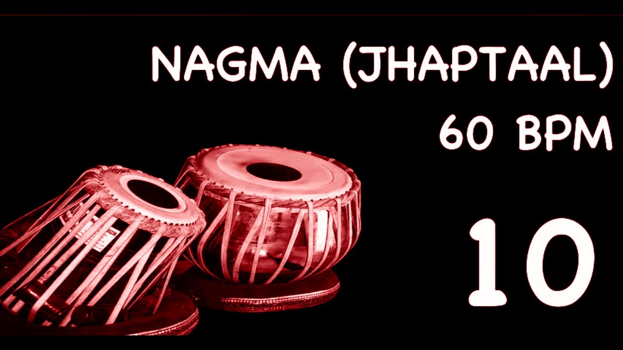 Nagma Jhaptaal | Vilambit | Raag Kaushik Dhwani | 60 BPM | Scale C#