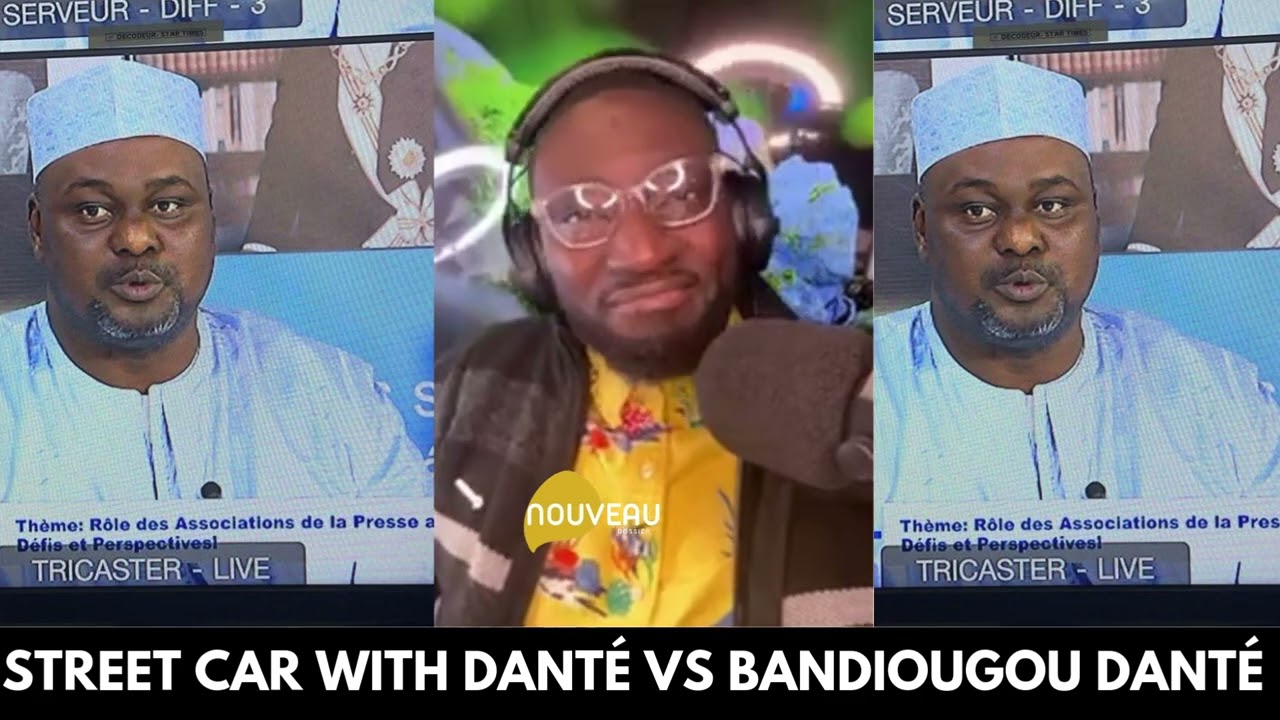 STREET CAR WITH DANTÉ VS BANDIOUGOU DANTÉ 