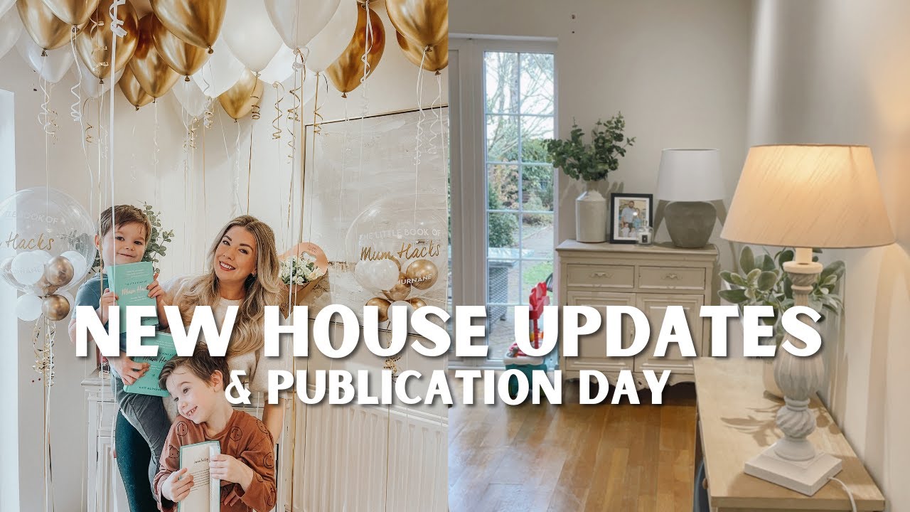NEW HOUSE UPDATE & PUBLICATION DAY! | VLOG