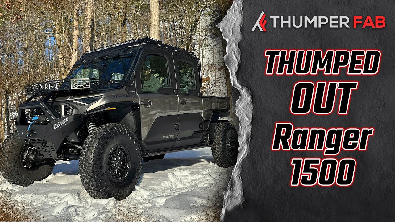 Polaris Ranger Crew XD 1500 NorthStar Edition ULTIMATE 2025 года — готов к ОХОТЕ! | Thumper Fab