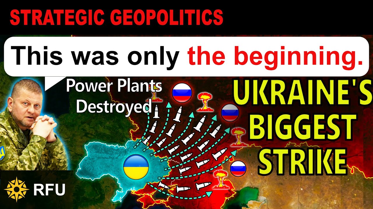 Ukraine unleashes missiles: Power plants burning across Russia