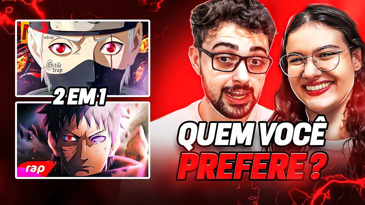 RAP DO OBITO + SHARINGAN  ✨ KAKASHI RAP | 7Mz + MHRAP React