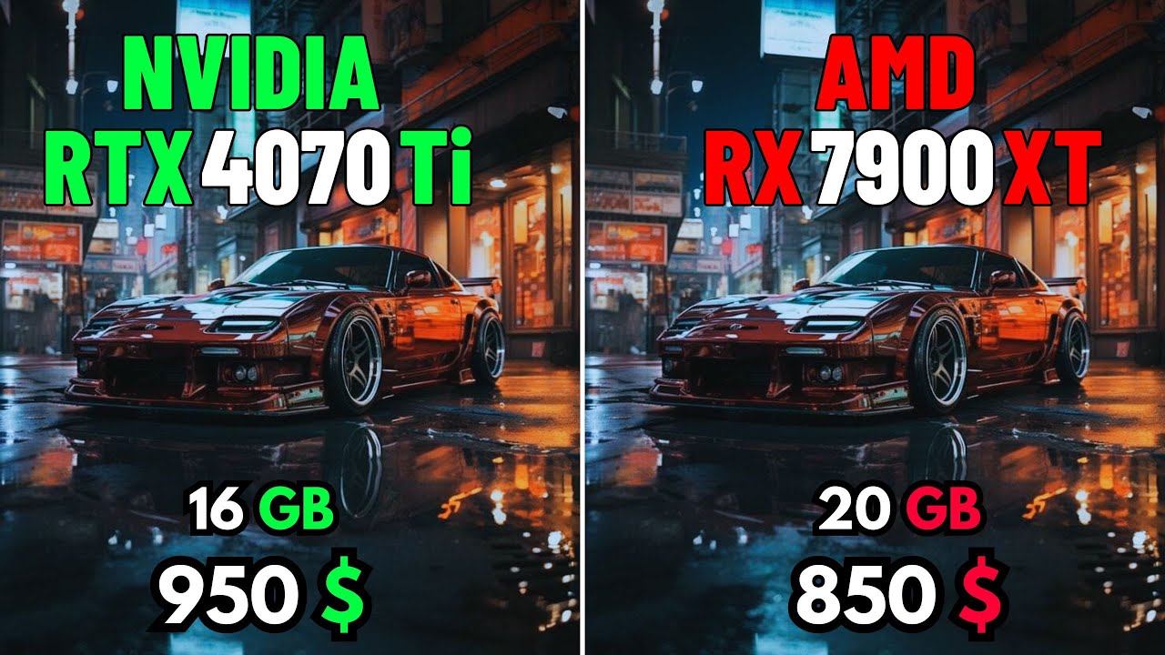 RTX 4070 Ti VS RX 7900 XT - TEST IN 20 GAMES AT 1080P , 2K , 4K