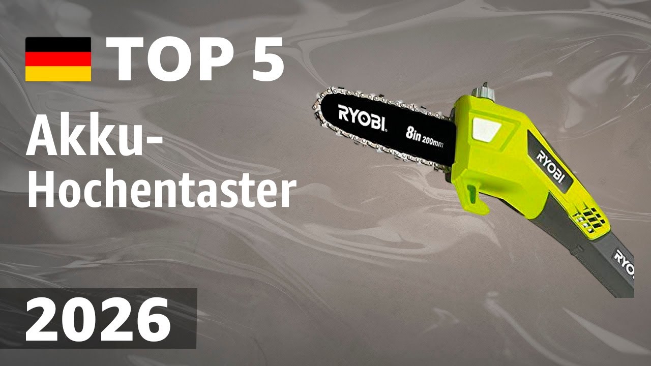 TOP—5. Beste Akku-Hochentaster. Test & Vergleich 2026