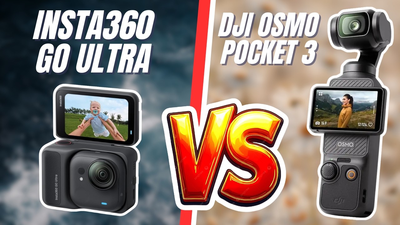 Insta360 GO ULTRA vs DJI Osmo Pocket 3, QUALE SCEGLIERE?