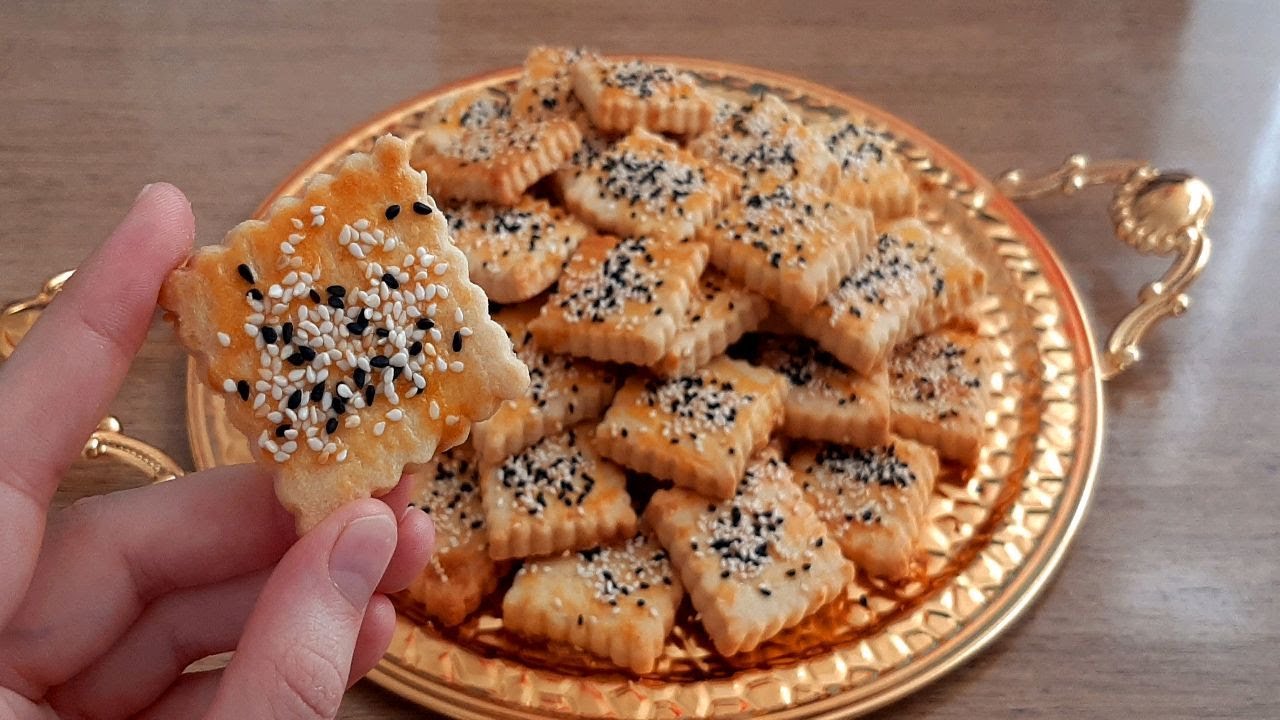 بيتيفور مالح على الطريقة التركية_TUZLU KURABİYE TARİFİ