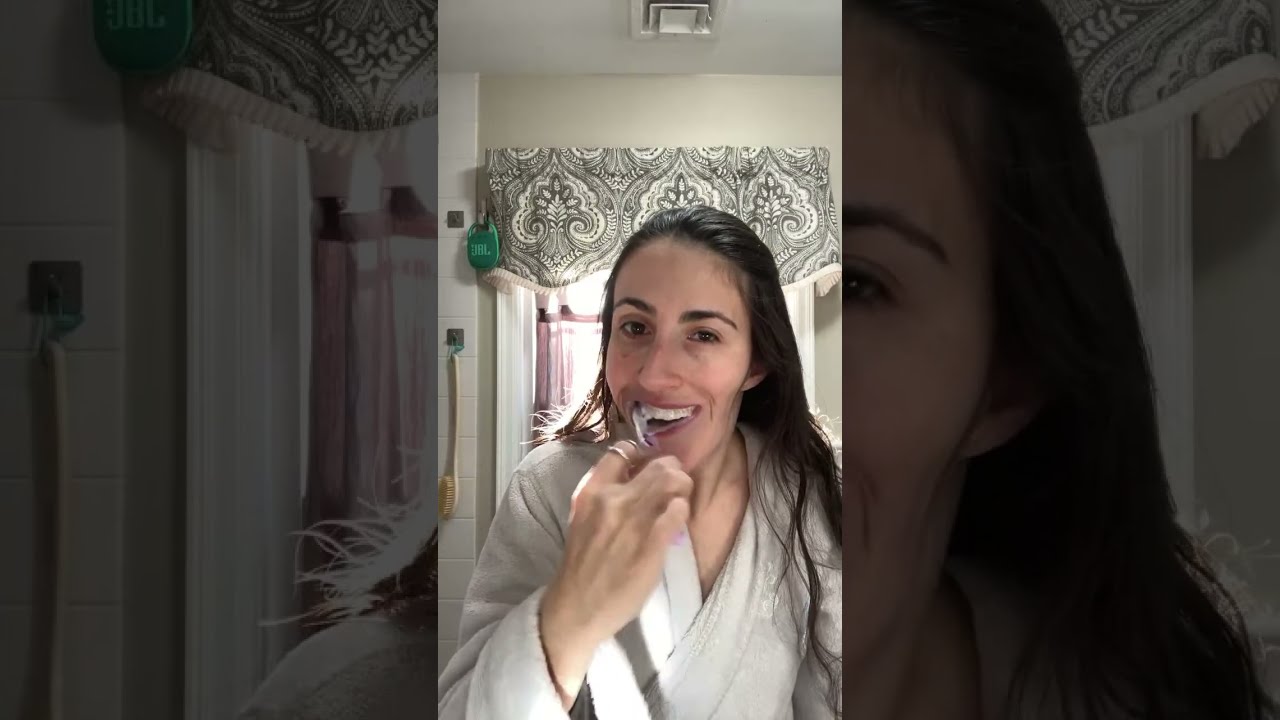 Brush your teeth with me