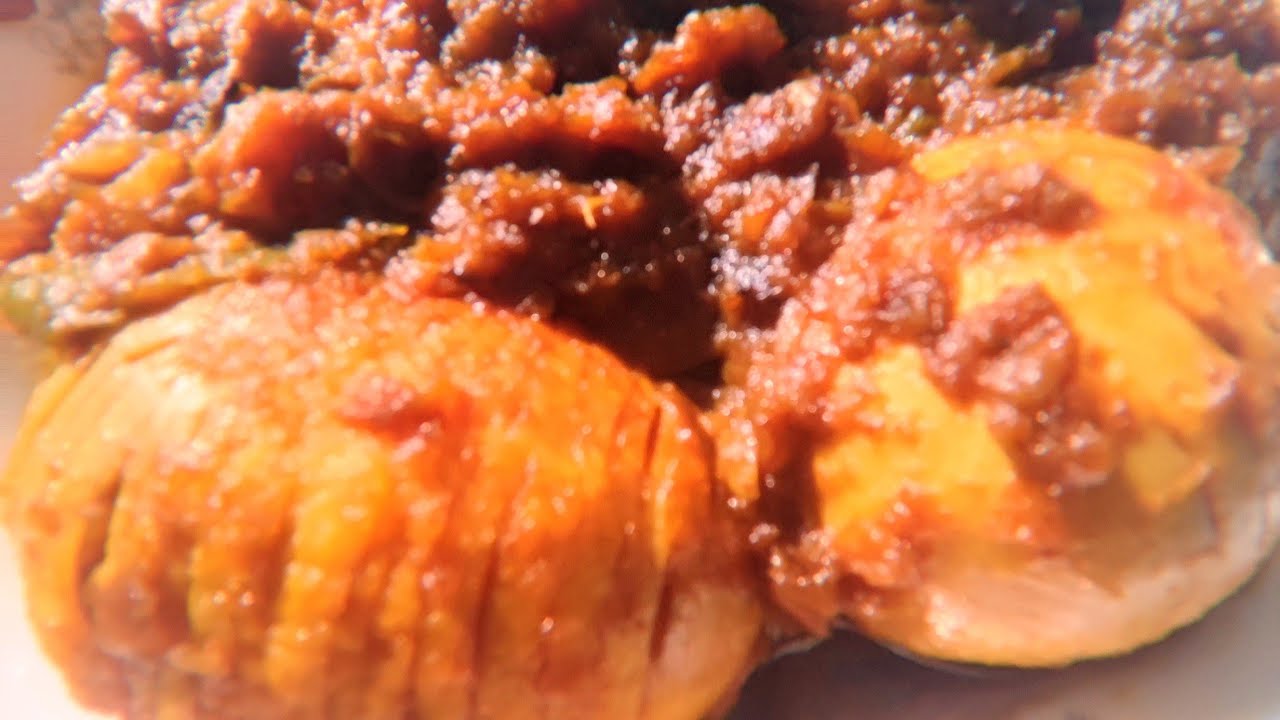 সিদ্ধ ডিমের গ্রাম বাংলার স্বাদের ঝাল ঝাল ডিমের ভুনা।egg curry.