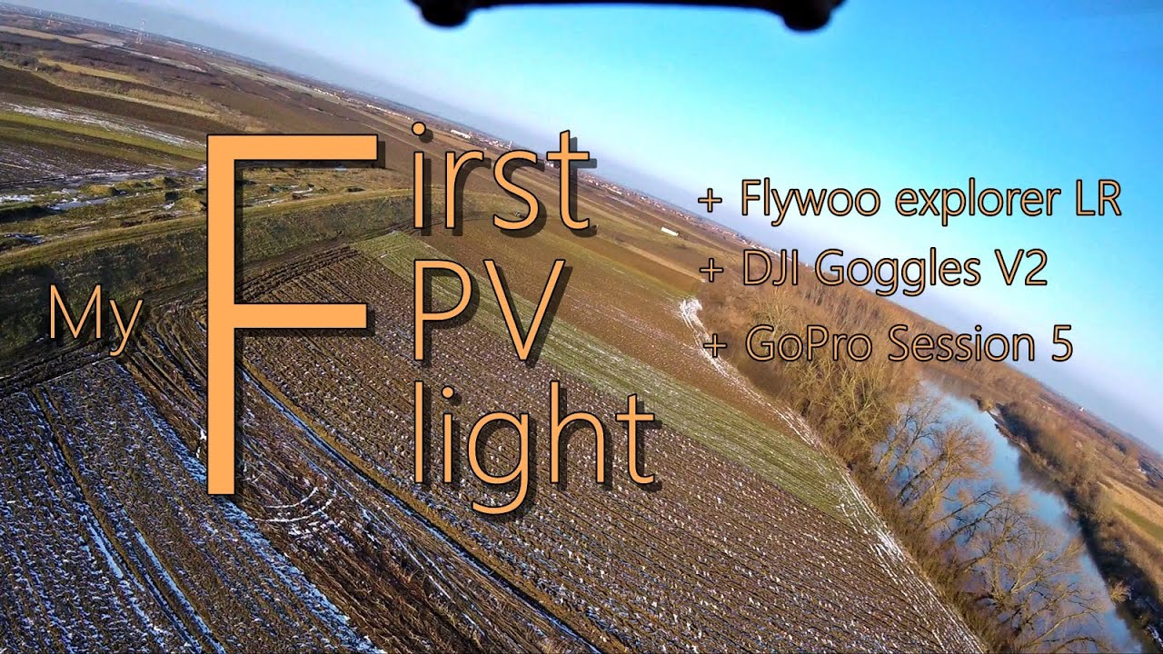 My First FPV Flight with Flywoo Explorer LR and DJI Goggles