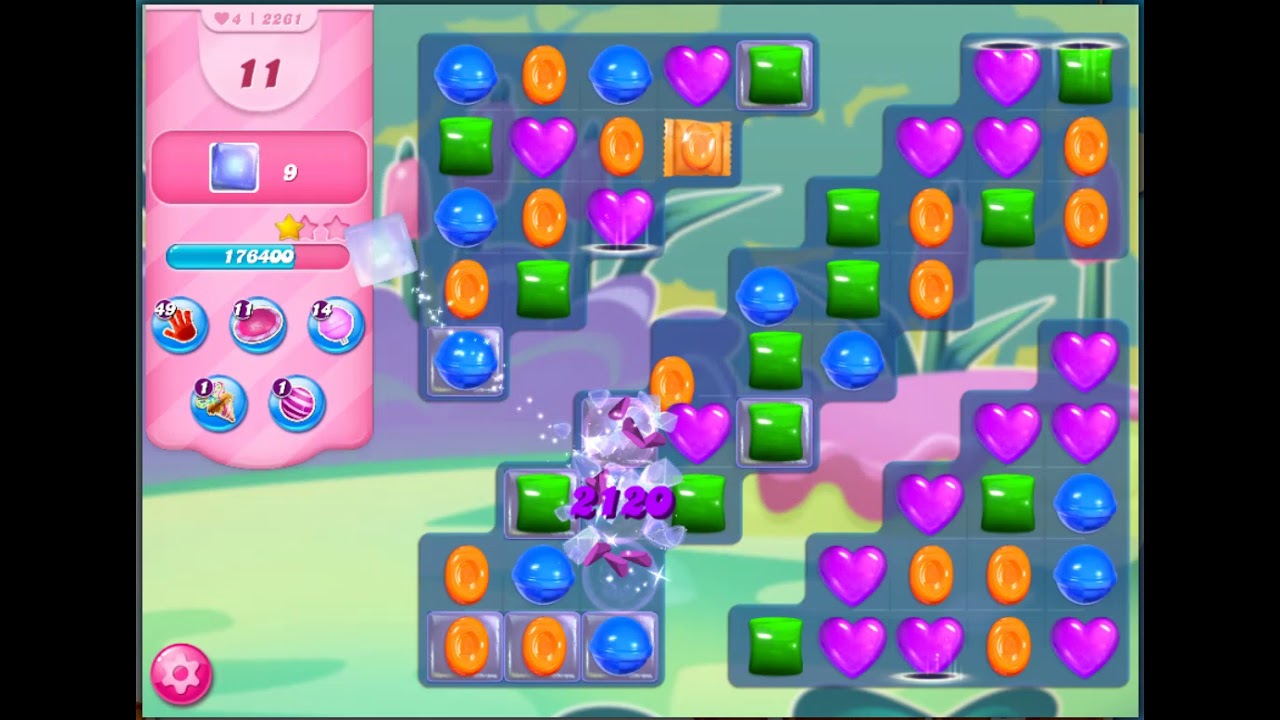 Candy Crush Saga Level 2261 Walk through with out any booster