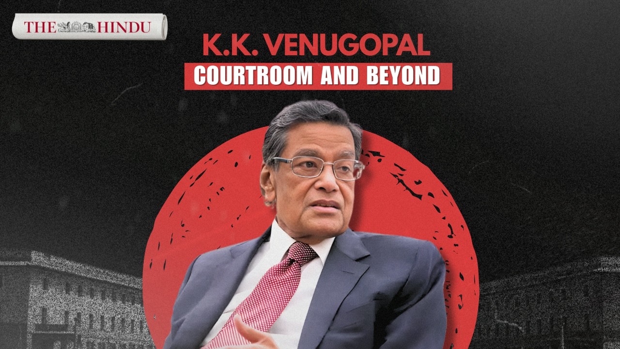 KK Venugopal: The accidental lawyer who shaped seven decades of India’s legal history
