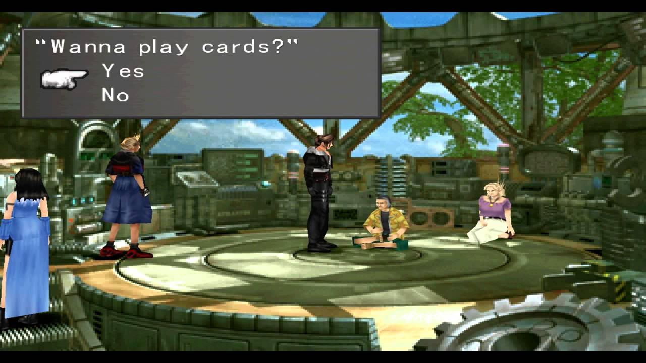 Final Fantasy VIII Abolish Card Rules at Fisherman's Horizon