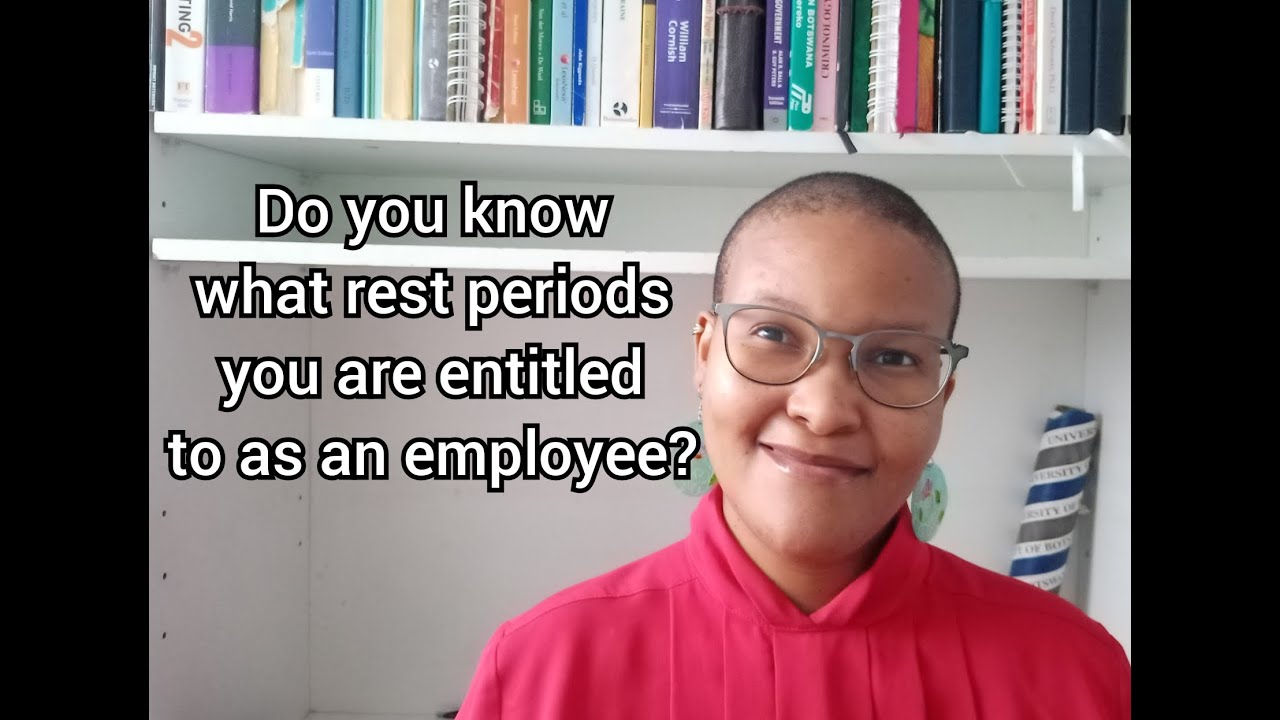 Rest periods for employees, do you know enough about them? Employment Law - part 2