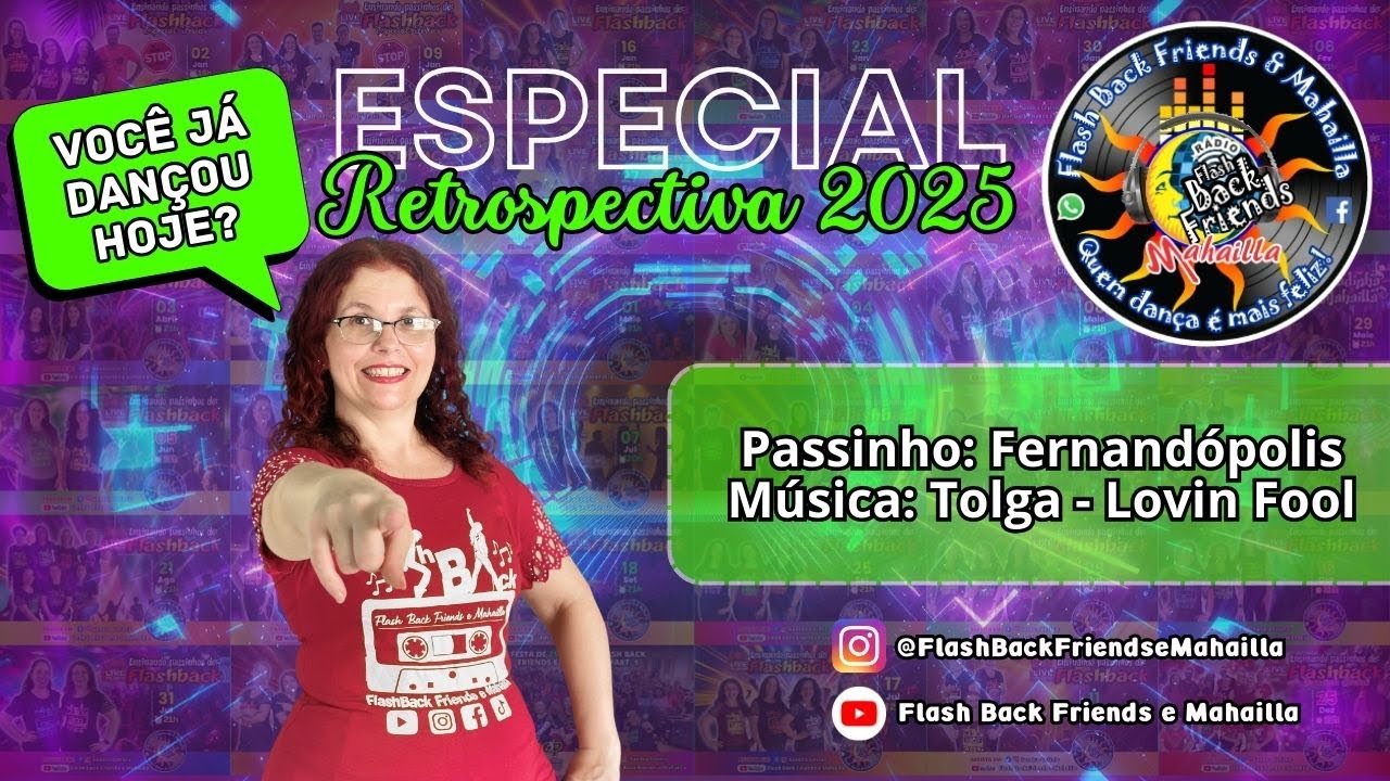 VOCÊ JÁ DANÇOU HOJE? – Passinho de Flashback Fernandópolis - Música Tolga - Lovin Fool