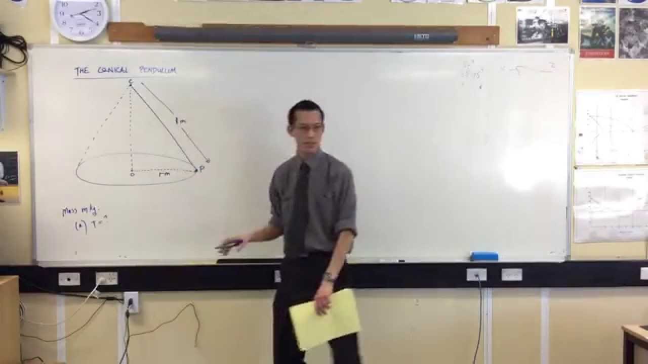 The Conical Pendulum (1 of 2: Understanding the Forces)