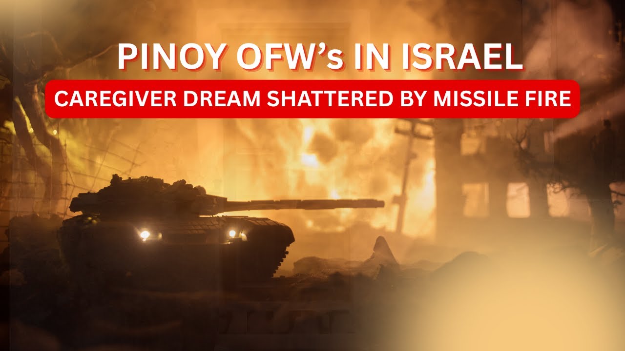 OFW CAREGIVER: WAR'S LATEST VICTIM DIES IN ISRAEL MISSILE ATTACK. JUSTICE & PROTECTION.