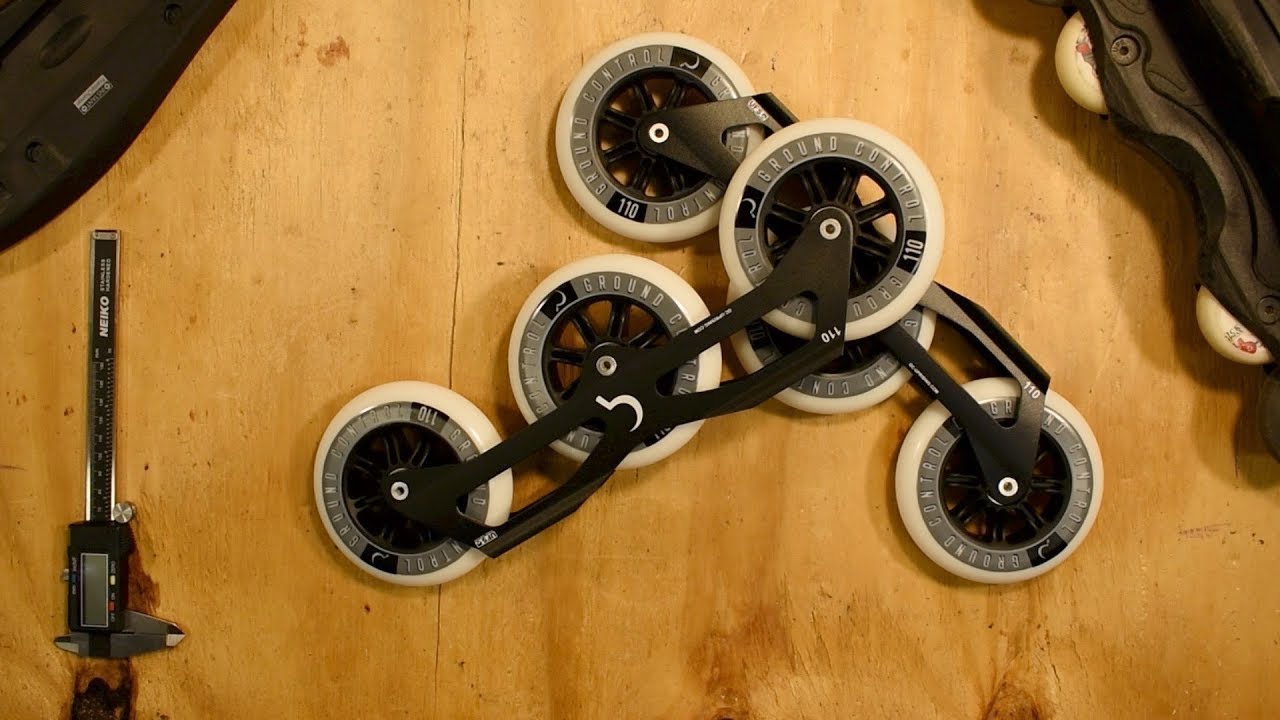 Ground Control TriSkate Frame on Razors Shift Inline Skate - REVIEW