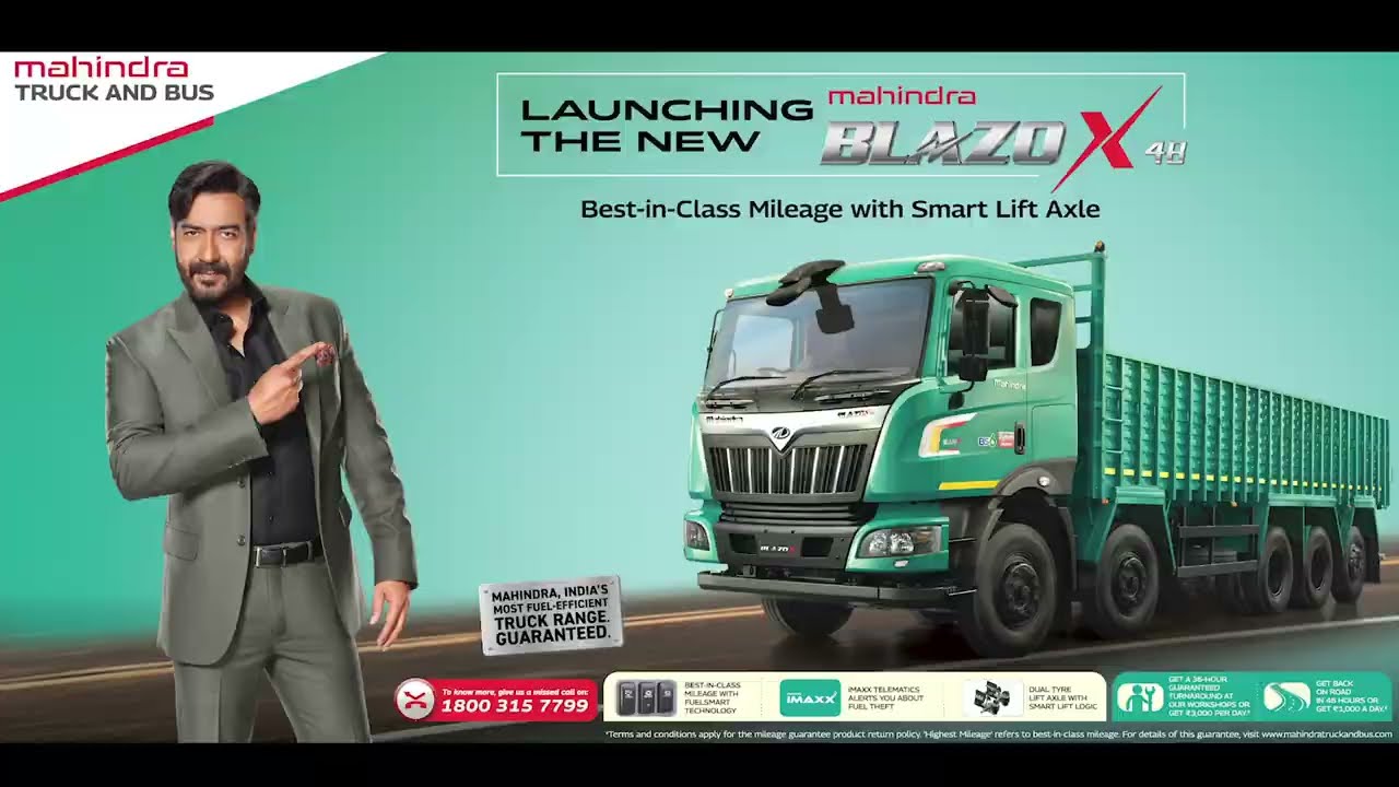 The All-New Mahindra BLAZO X 48 | Mahindra Truck and Bus |