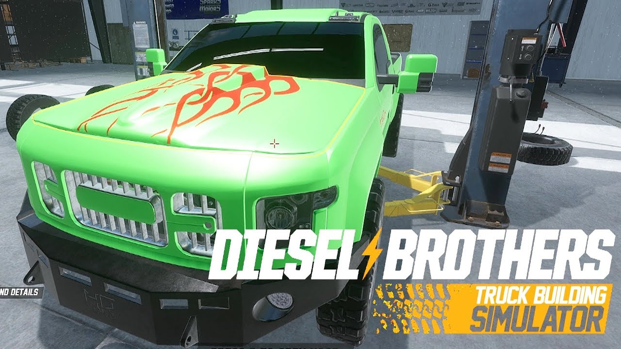 Diesel Brothers: Truck Building Simulator - First Look Gameplay! 4K