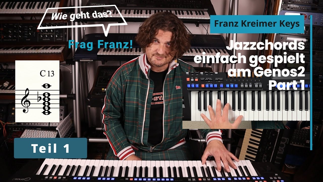 Jazzakkorde leicht gemacht - Yamaha Genos Teil1