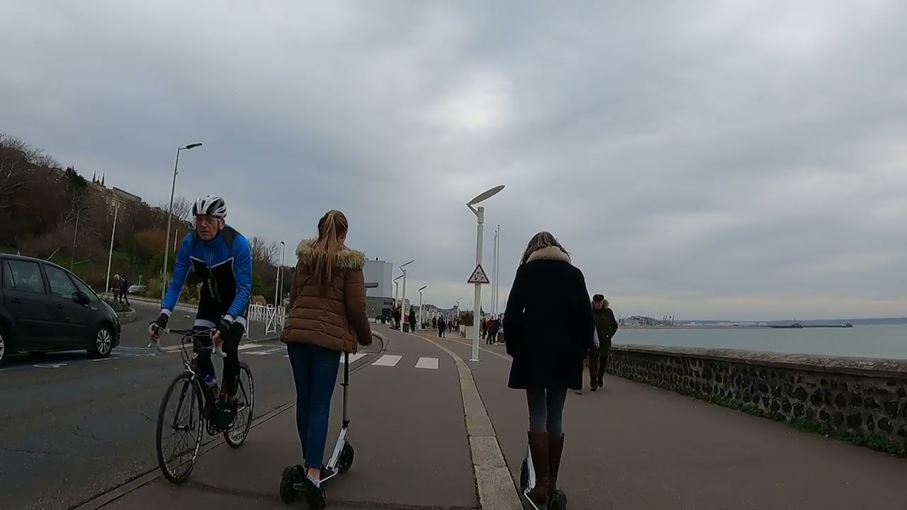 Piste cyclable du Havre 01/01/2022