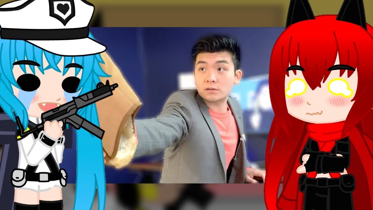 Nikke The Goddess Of Victory react to Why Ghosts Don't Haunt Asians 2 by Steven He (funni)