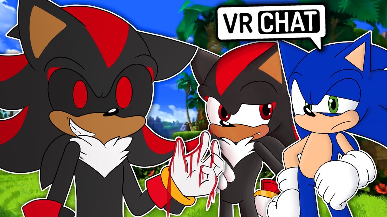 Соник и Шэдоу встречают Shadow.EXE! (VR-чат)