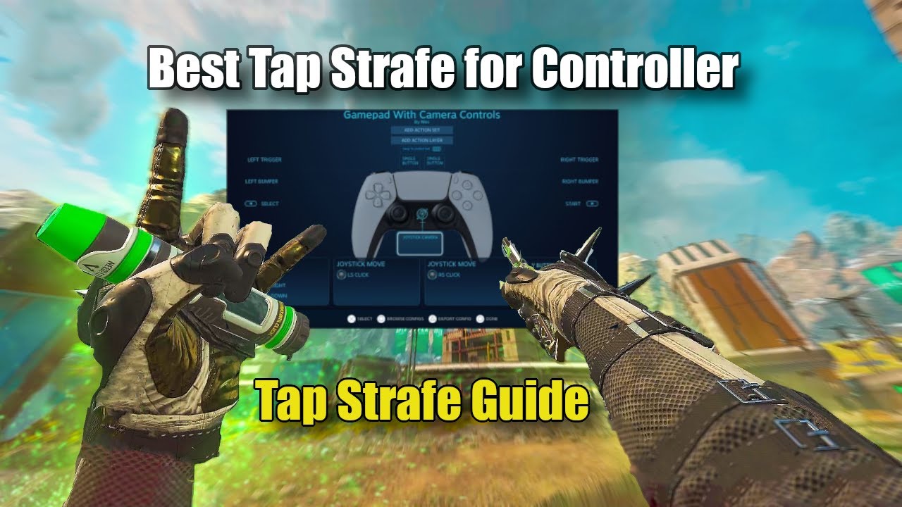 How To Tap Strafe On Controller! Tap Strafe Guide (New Steam Layout)