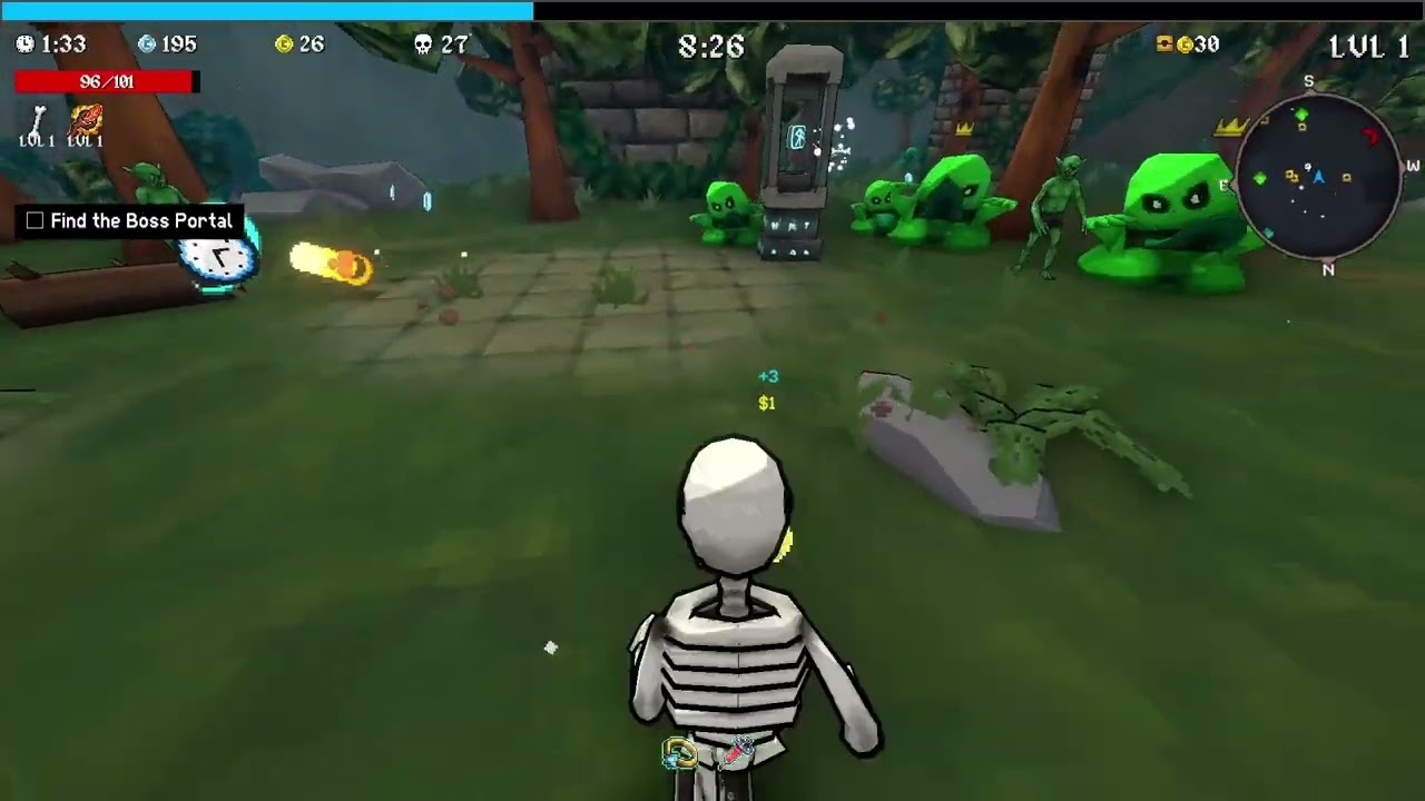 playing Megabonk