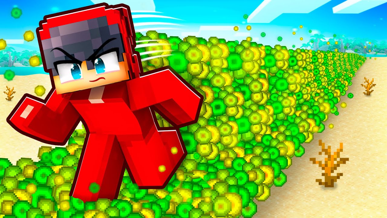 Minecraft, но всё, к чему я прикасаюсь, превращается в опыт…