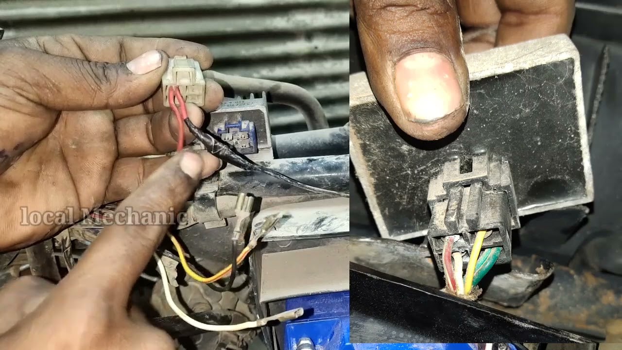 Yamaha Gladiator battery recharge problem/RR unit modification