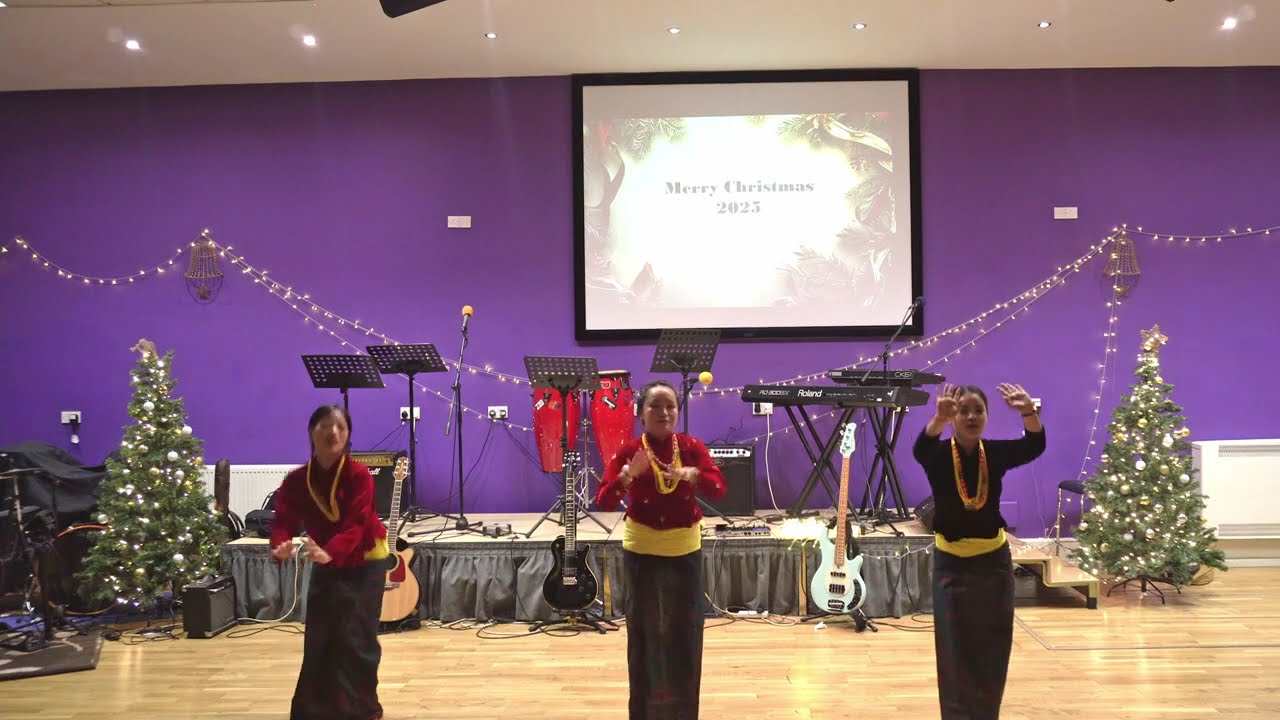 Christmas 2025 | Dance by Silika, Asmita and Mikal | Chamma Chamma (God First Church, GFC)