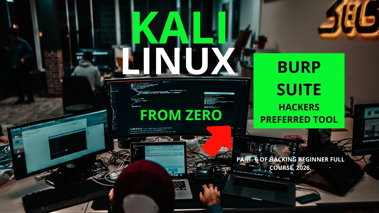 Burp Suite Tutorial for Beginners | Intercepting Web Traffic in Kali Linux (Hacking Course – Part 6)