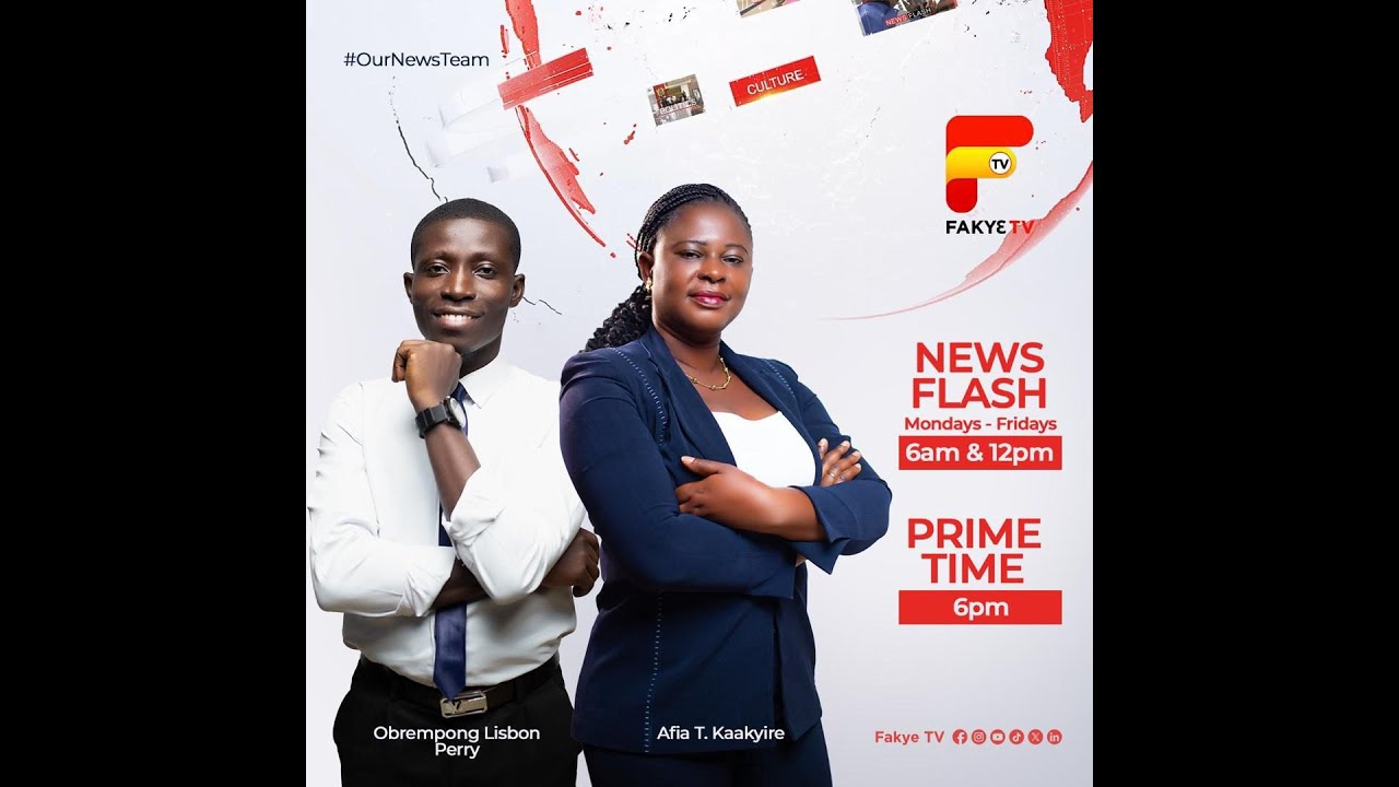 LIVE || NEWSFLASH WITH AFIA T. Kaakyire Papabi and Obrempong Lisbon AT 12PM || 22-01-2026