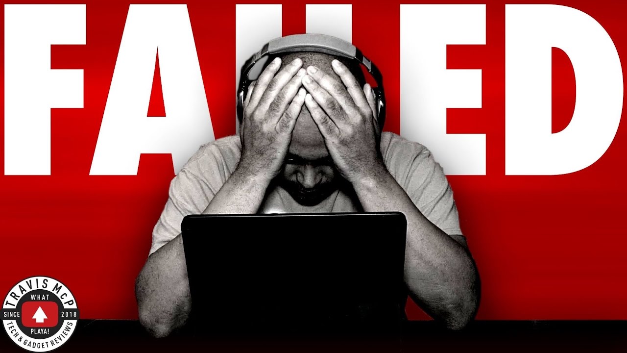 How I FAILED on Youtube.