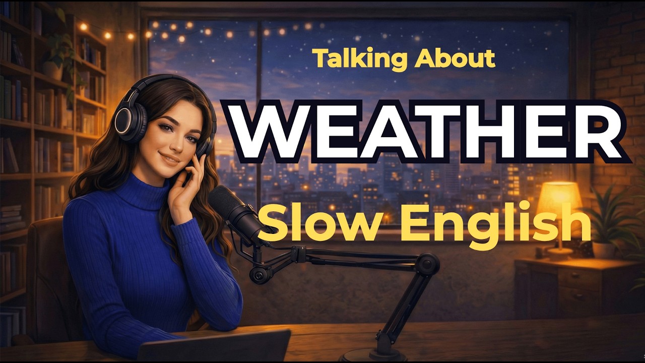 How to Talk About Weather in English (Easy Practice)