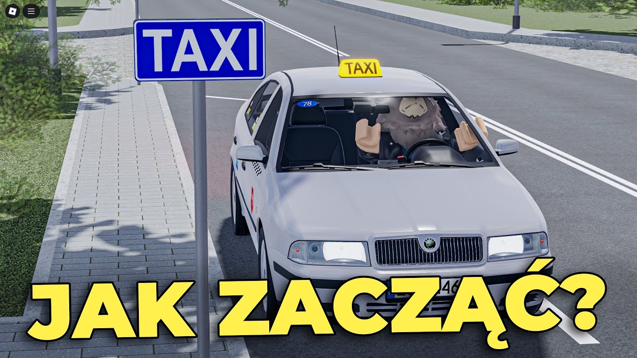 ZOSTAŁEM TAKS&Oacute;WKARZEM w PCD NOWA AKTUALIZACJA - Hogaty w Roblox - Polish Car Driving