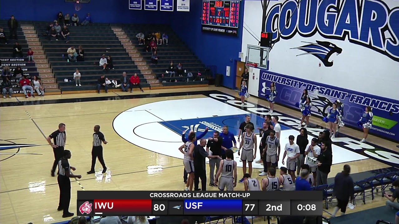 Indiana Wesleyan at Saint Francis | Men's Basketball 2.10