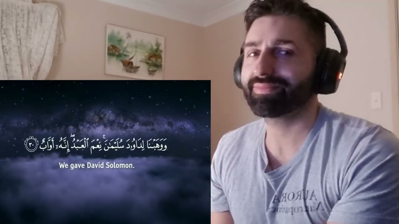 AUSTRALIAN Reacts to Quran- Chapter Saad (38th Chapter)