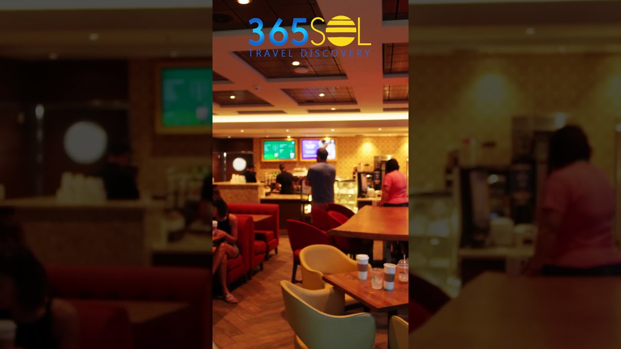 Café Promenade on Wonder of the Seas Cruise Ship | 8 Days on  Worlds Largest Cruise Ship