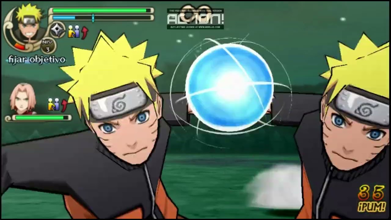 NARUTO ULTIMATE NINJA IMPACT NARUTO E SAKURA VS KAKASHI
