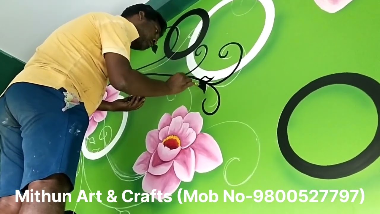 Home decoration wall painting 🖌️ #art #artist #artwork #wallpainting #homedecor #home #3dprinting
