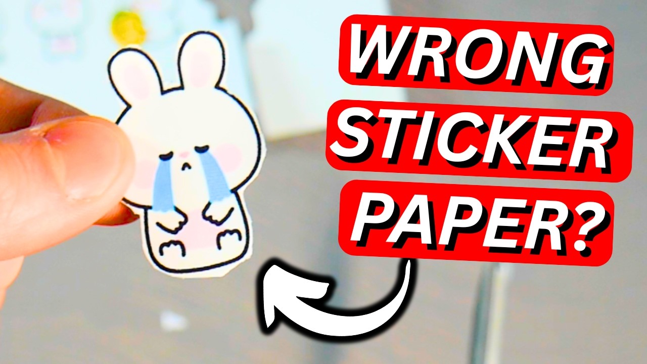 Watch This Before Buying Sticker Paper