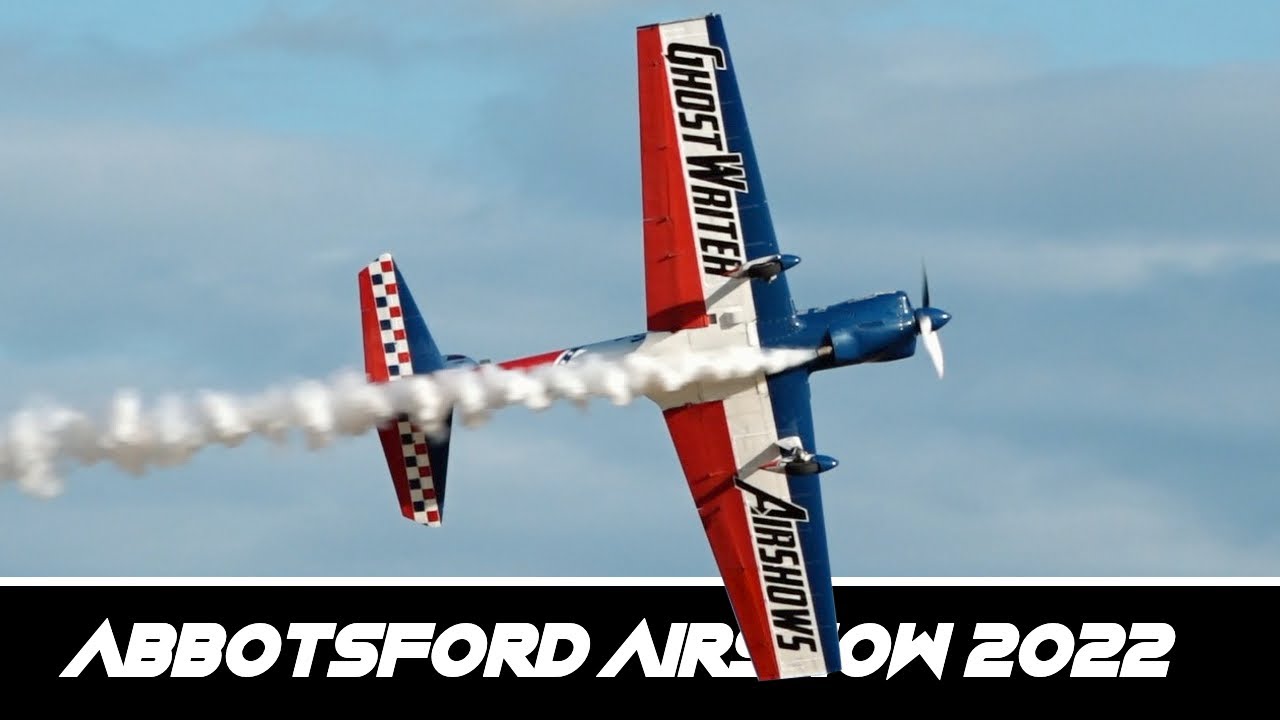 The Super Chipmunk Aerobatics by Ghost Writer Airshows - Abbotsford Airshow 2022