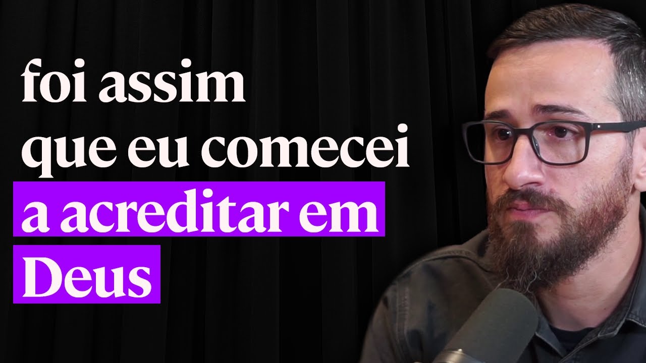 PSICÓLOGO CONTA COMO SE CONVERTEU AO CRISTIANISMO | Lutz Podcast